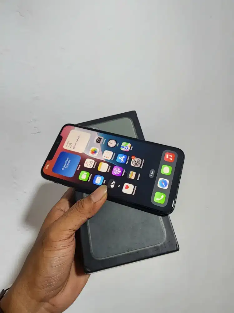 Iphone 11 pm 256gb all inter hb 86% fullset no minus normal perfoma ok