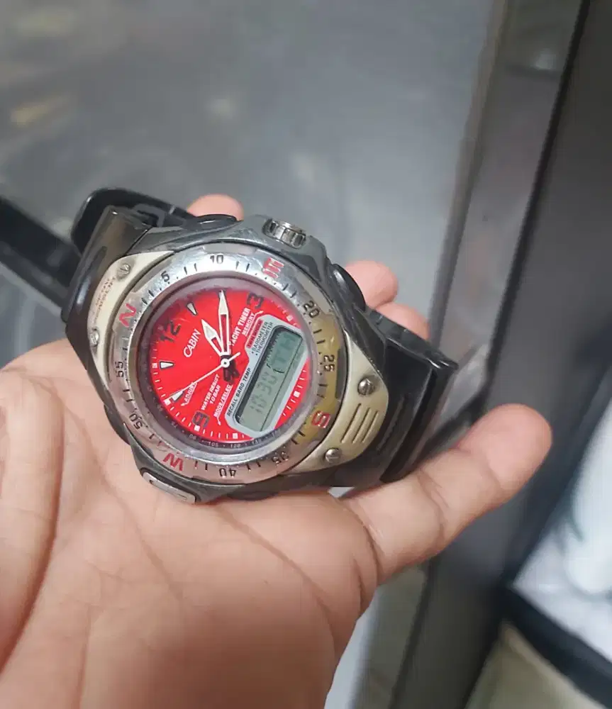Casio Sea Pathfinder spf-50red edition (langka)