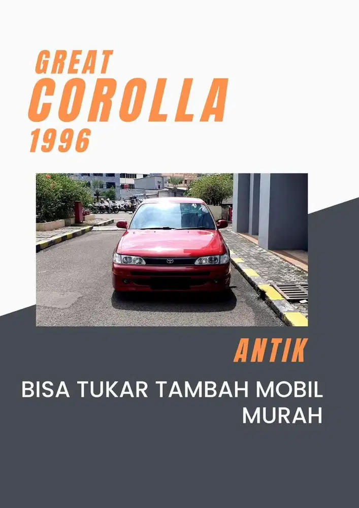 ANTIK!!! Corolla great SEG 1.6 manual 1996
