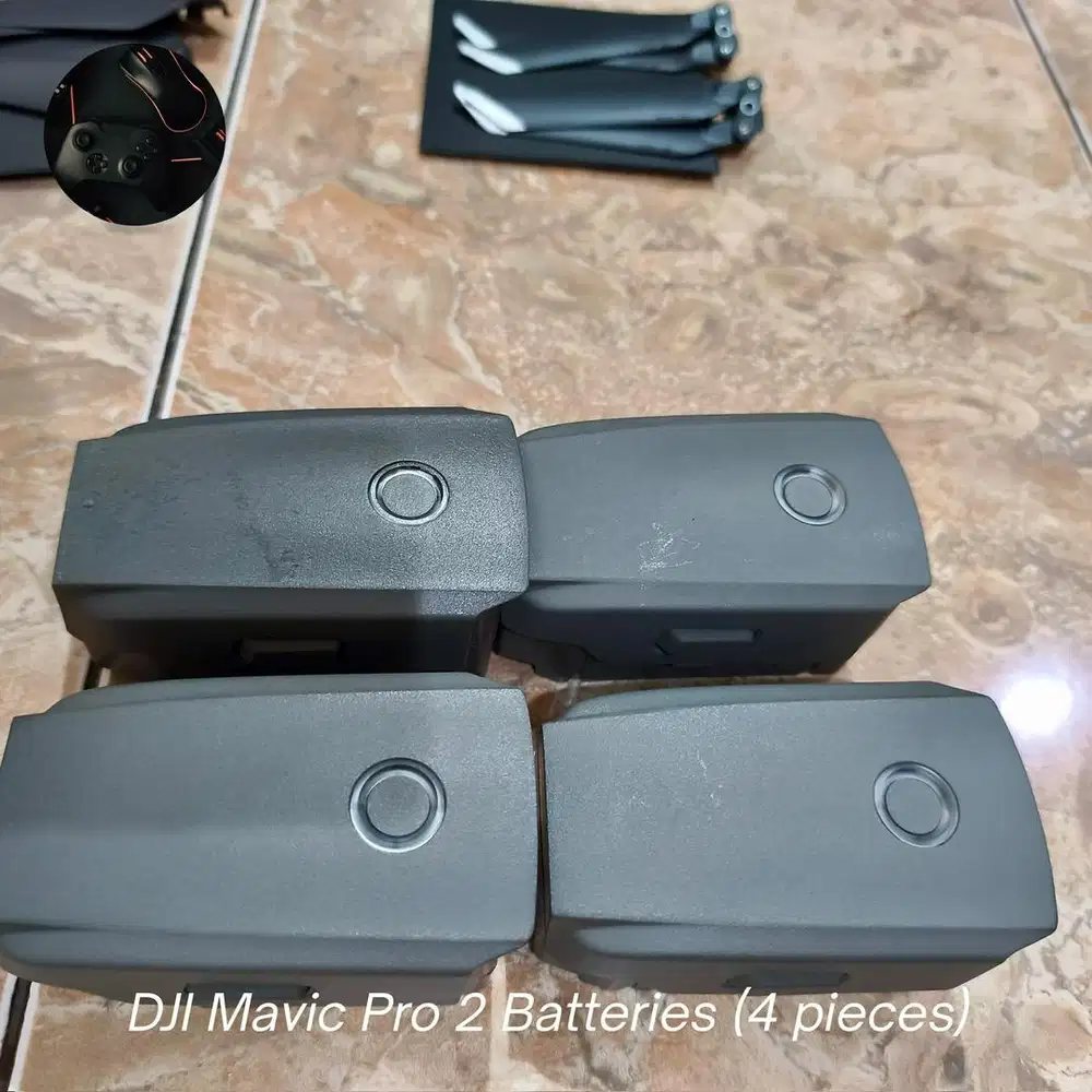 DJI Mavic 2 Pro + Smart Controller | 4 Baterai Low Cycle