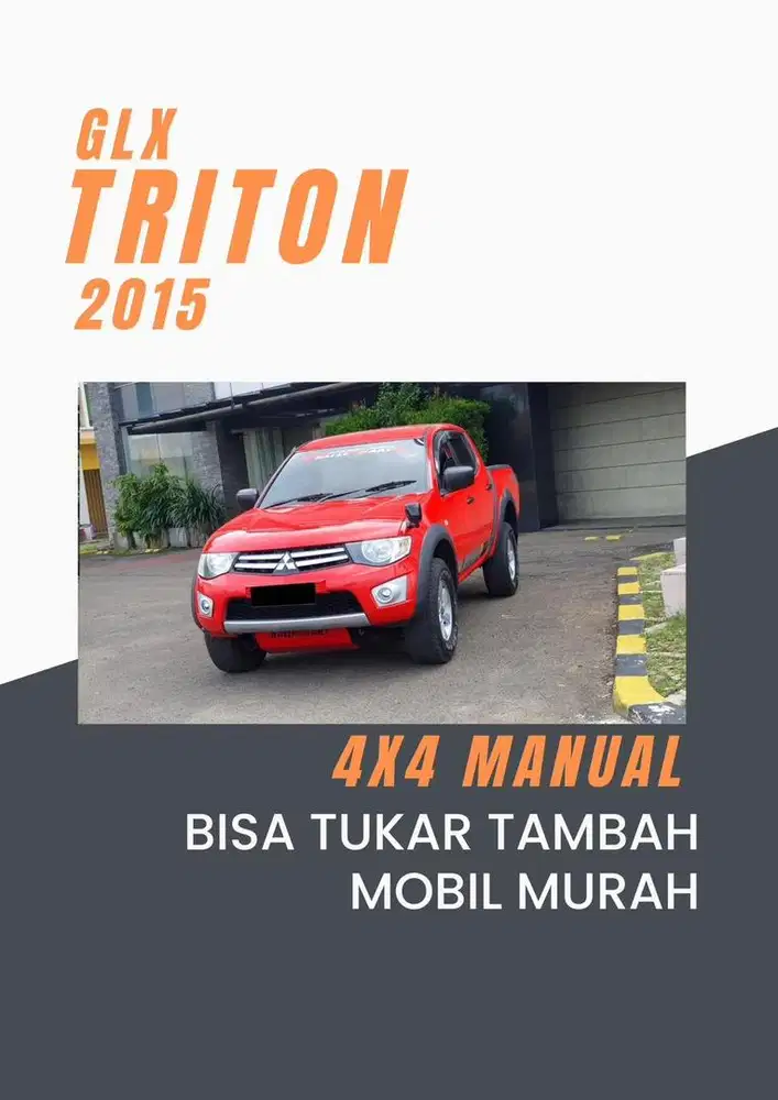Mitsubishi triton strada 2015 GLX 2.8 dobel cabin 4x4