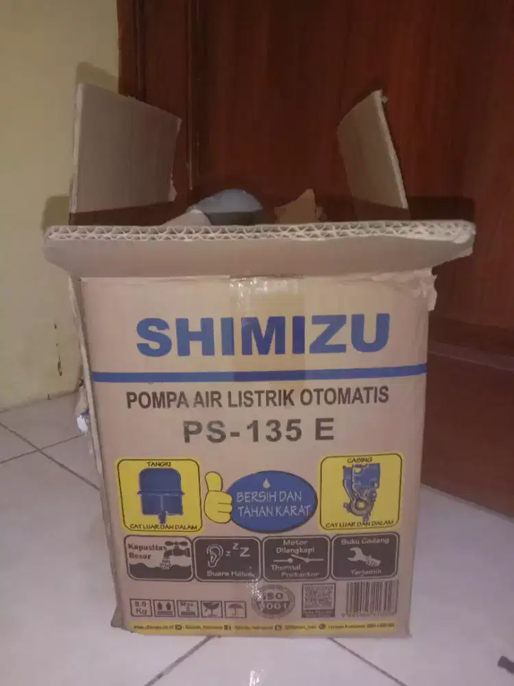 Jual pompa air listrik otomatis Shimizu PS 135e