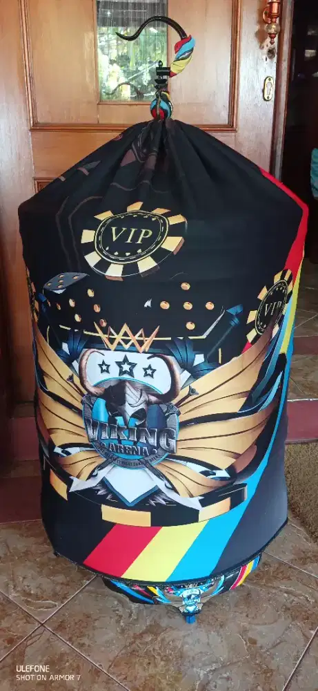 Sangkar Radja Viking Arena tebok New Model Batman No.2 PVC Decal