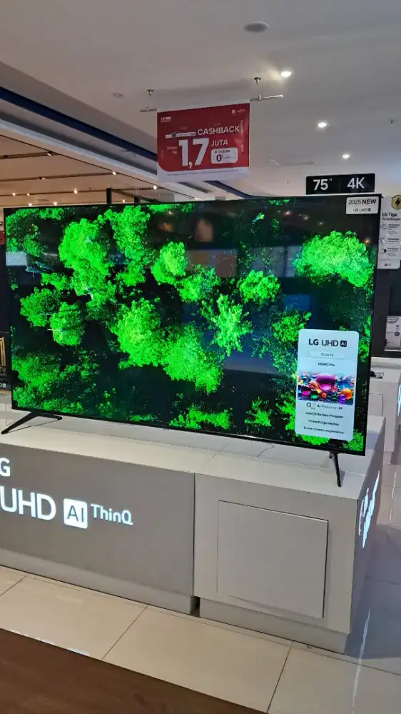 86 INCH 86UT8050PSB Smart TV 4K Ai TV Discount clearan 60%