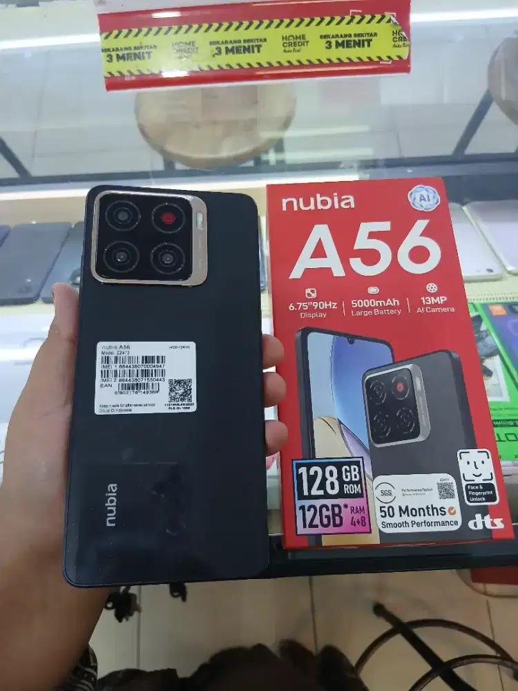 Nubia A56 ram 4/128