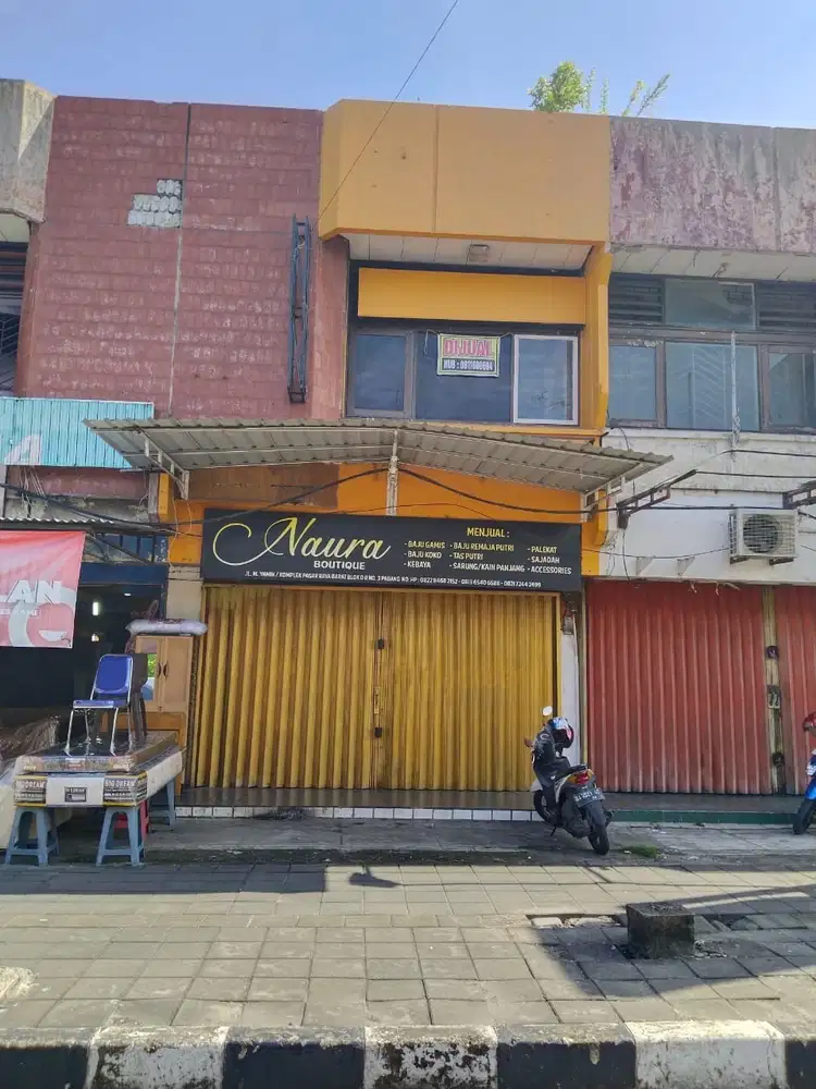 Jual Toko di Pusat Pasar Raya Padang, Lokasi Strategis & Murah!