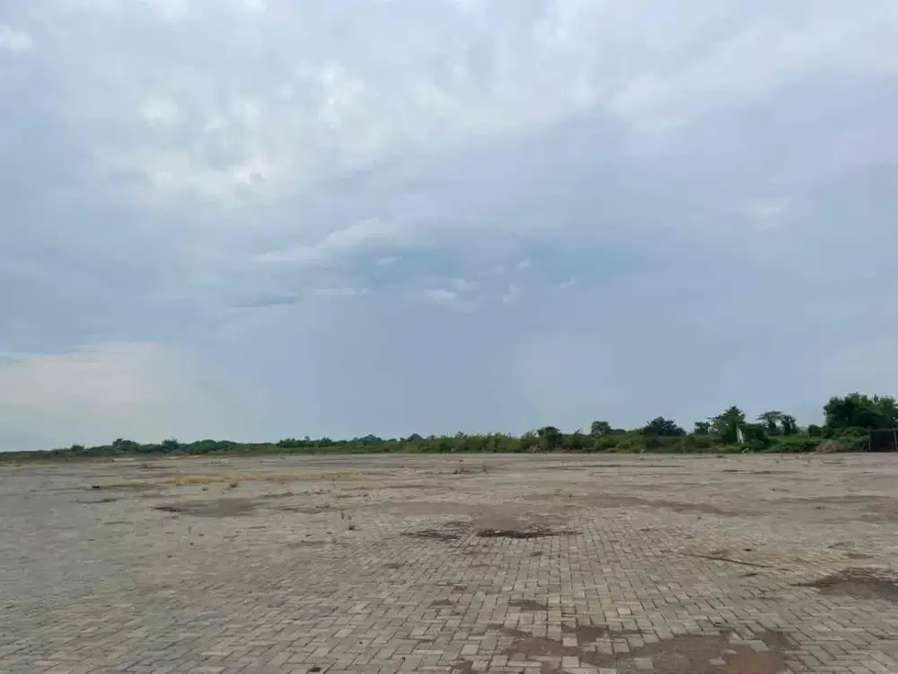 Disewakan lahan dekat pelabuhan teluk lamong