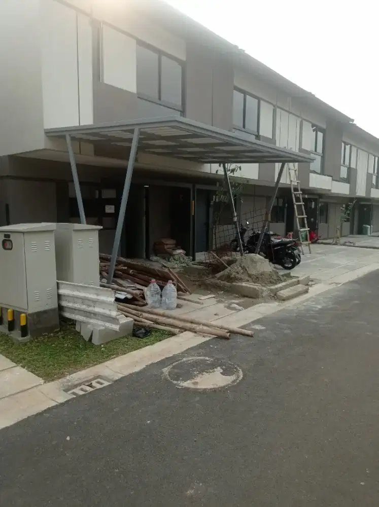 Bengkel las kanopi rumah gudang