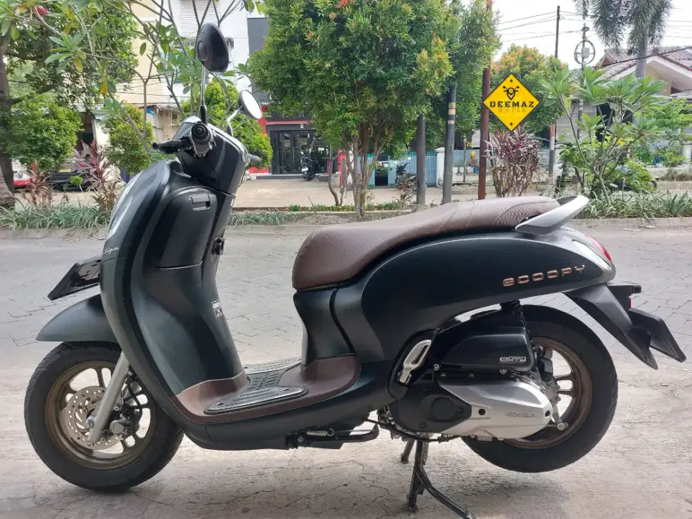 (DP 300 Rb)‼️ Honda Scoopy Prestige Keyless Hitam 2024 Cash / Kredit