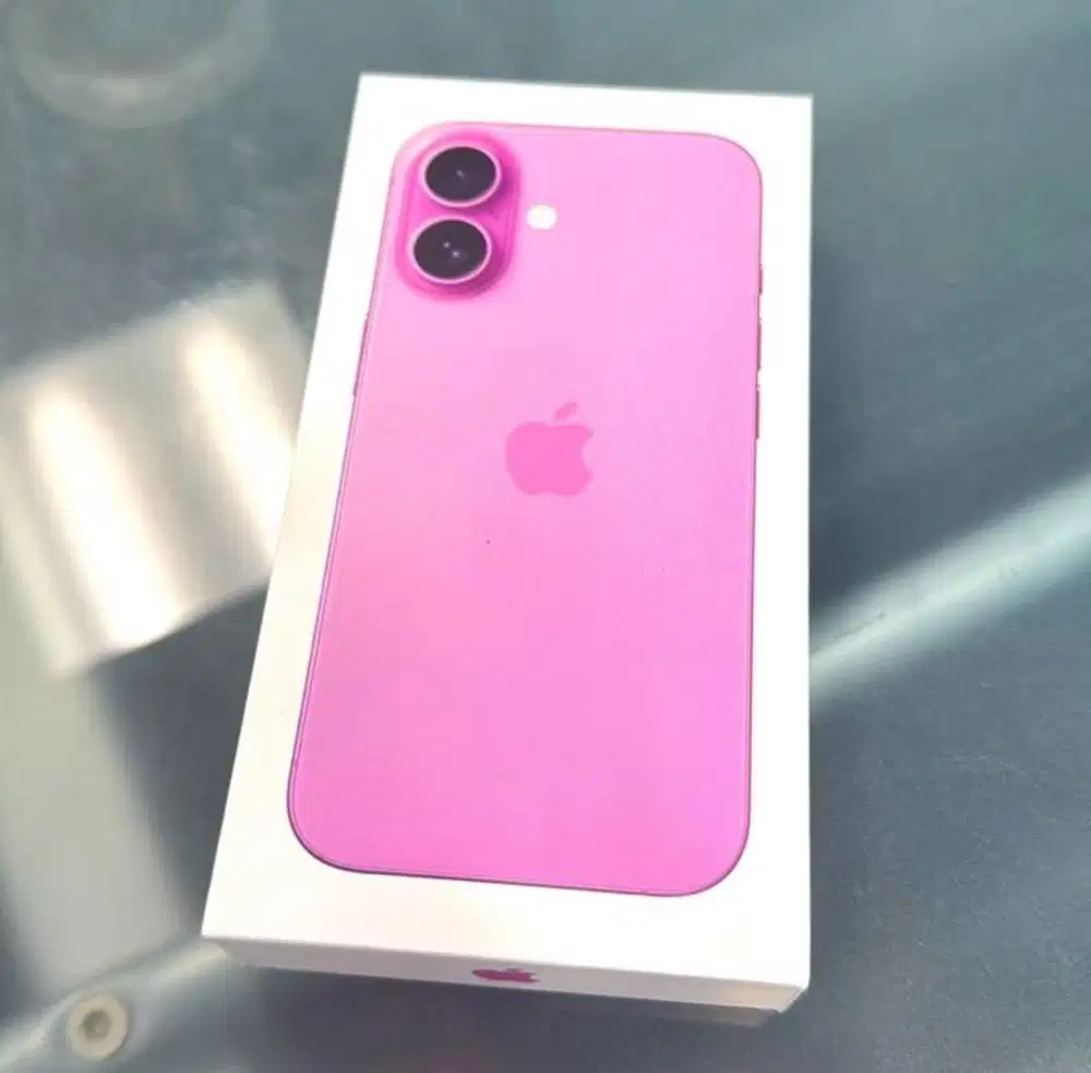 IPHONE 16 PLUS 128GB PINK IBOX NEW BELUM BUKA SEGEL SALAH BELI WARNA