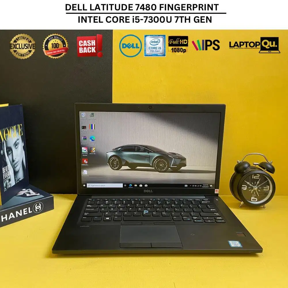 DELL LATITUDE 7480 i5 GEN 7 / RAM 8GB / SSD 256GB / FHD 14” / GRADE A