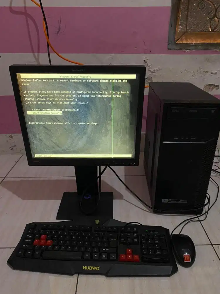 Komputer Samsung kondisi minus