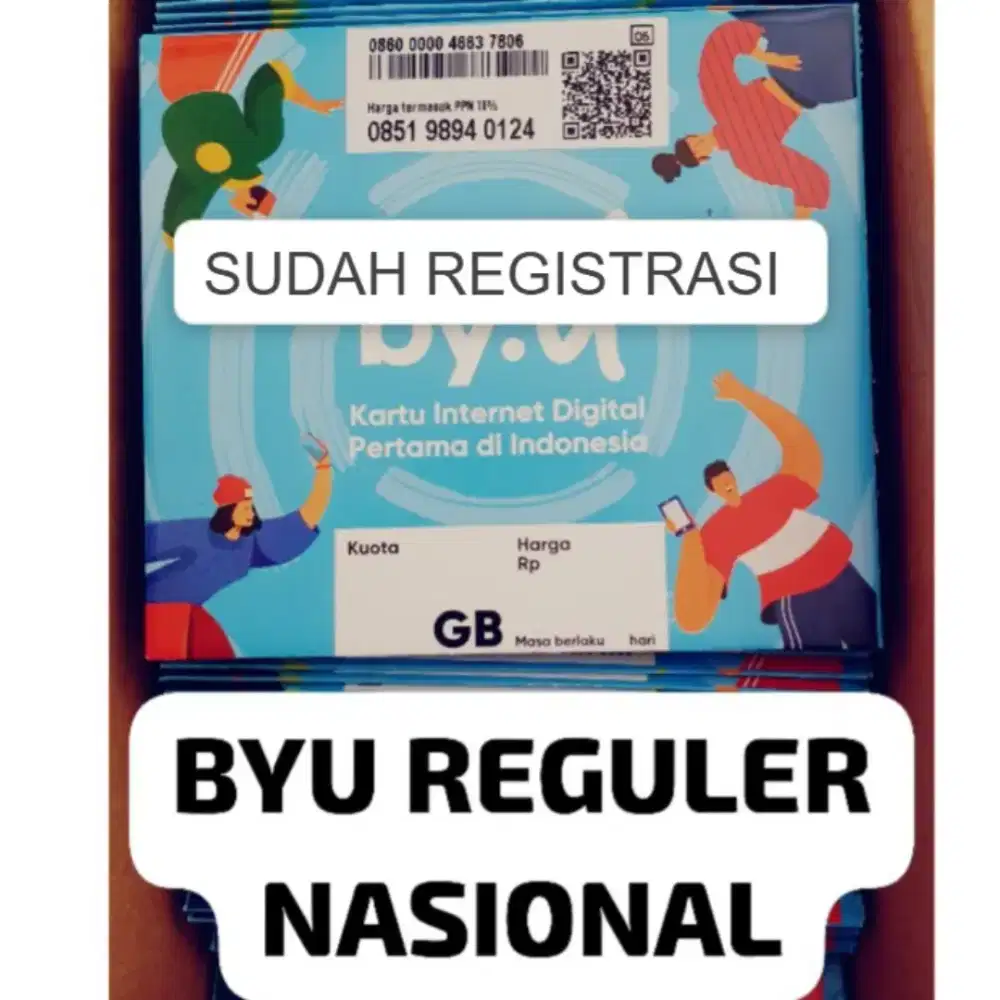 SUDAH REGISTRASI AKTIF KARTU PERDANA SMARTFREN TELKOMSEL SIMPATI XL