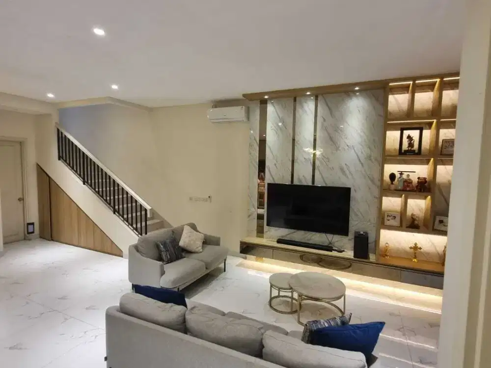 RUMAH FULL FURNISHED DESIGN INTERIOR CHIARA SUVARNA