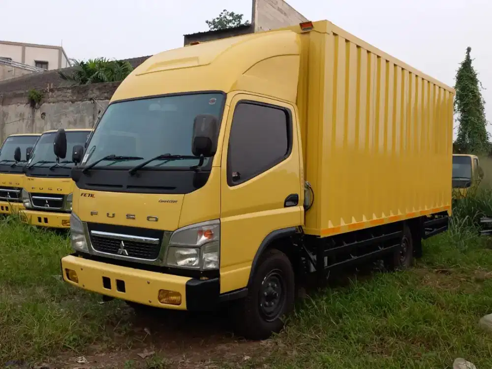 Canter engkel box besi