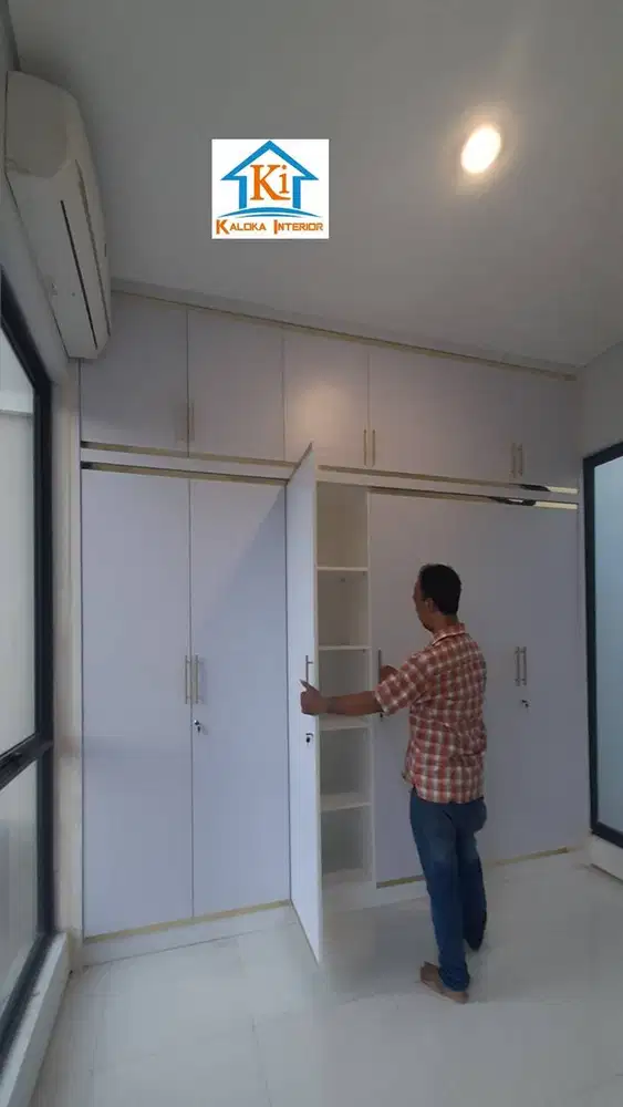 Jasa Bikin Lemari Custom Surabaya, KALOKA INTERIOR