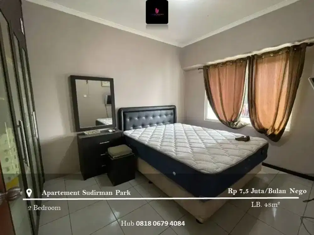 Disewakan Apartement Sudirman Park Mid Floor 2BR FF