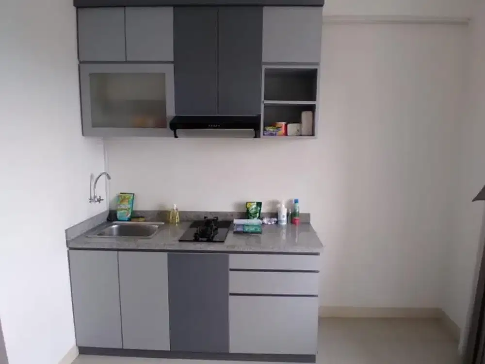 GREEN PRAMUKA CITY SCARLET MALL APARTEMENT 2 ROOM PLUS BIAYA BALIK NAMA FURNISHED LENGKAP