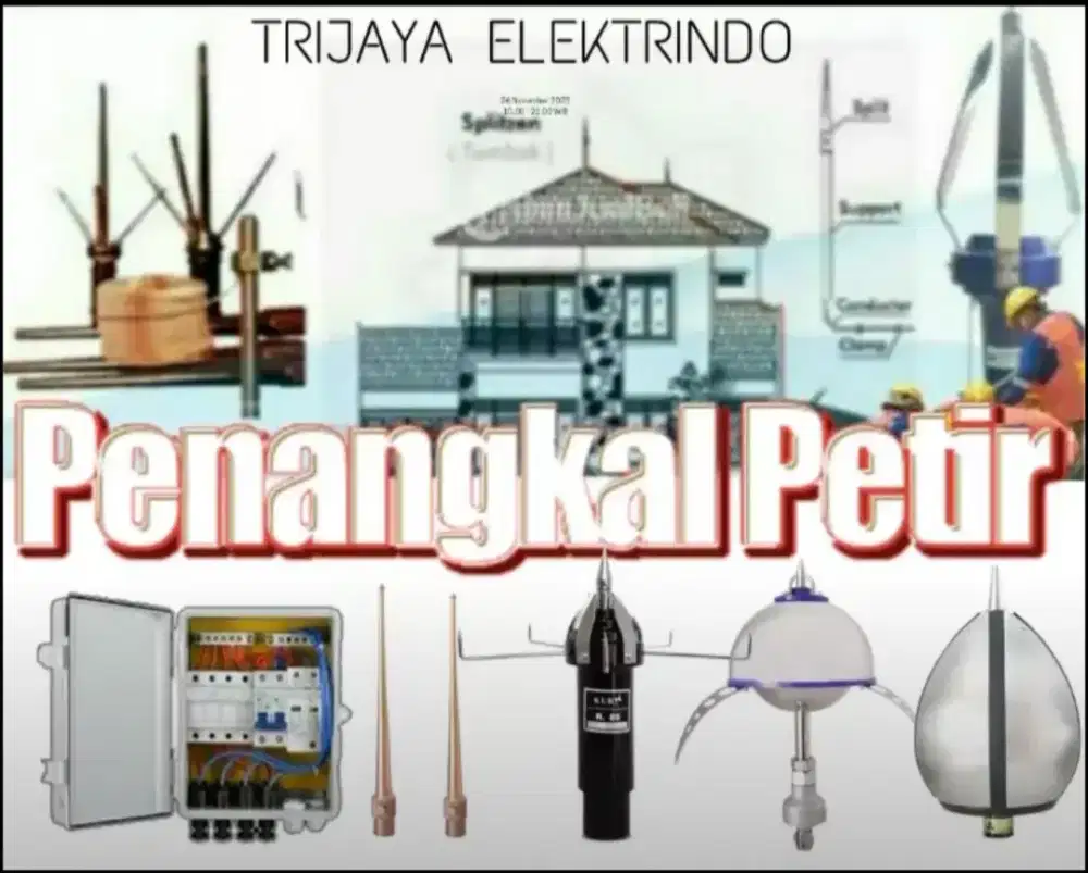 Agen distributor ahli jasa pasang penangkal petir dan grounding mesin