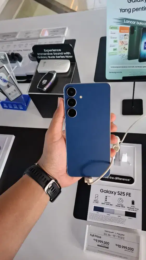 DISKON MURAH! SAMSUNG S25FE 8/256 SEGEL GARANSI SEIN 1TAHUN