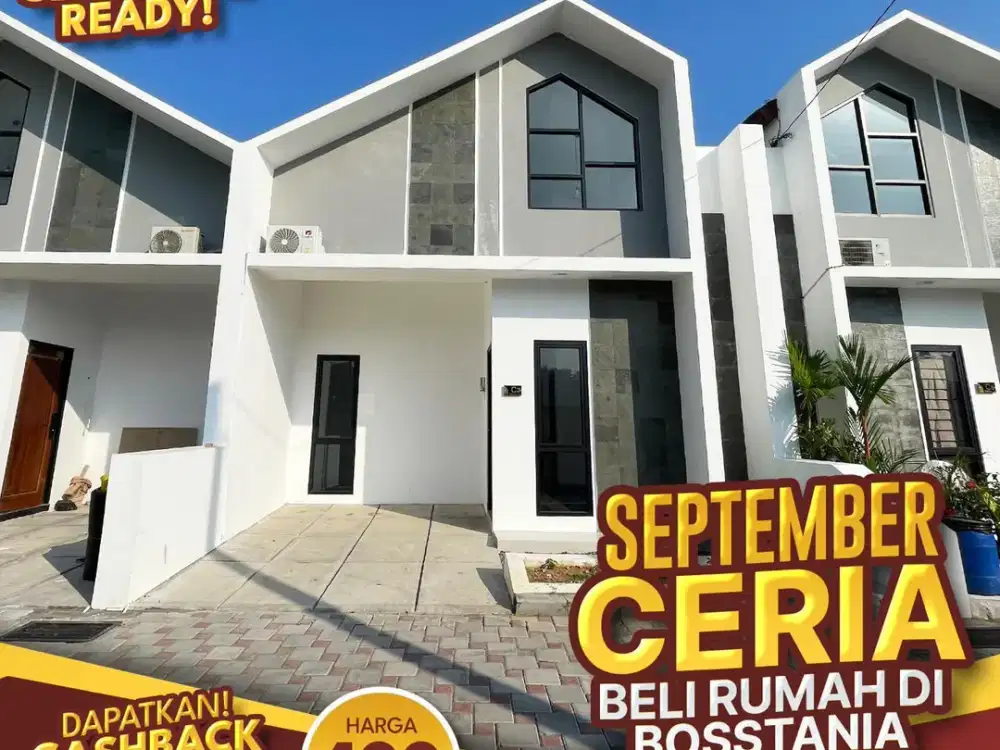 Bosstania Sapen – Rumah Modern 1 Lantai, Lokasi Premium Solo Timur