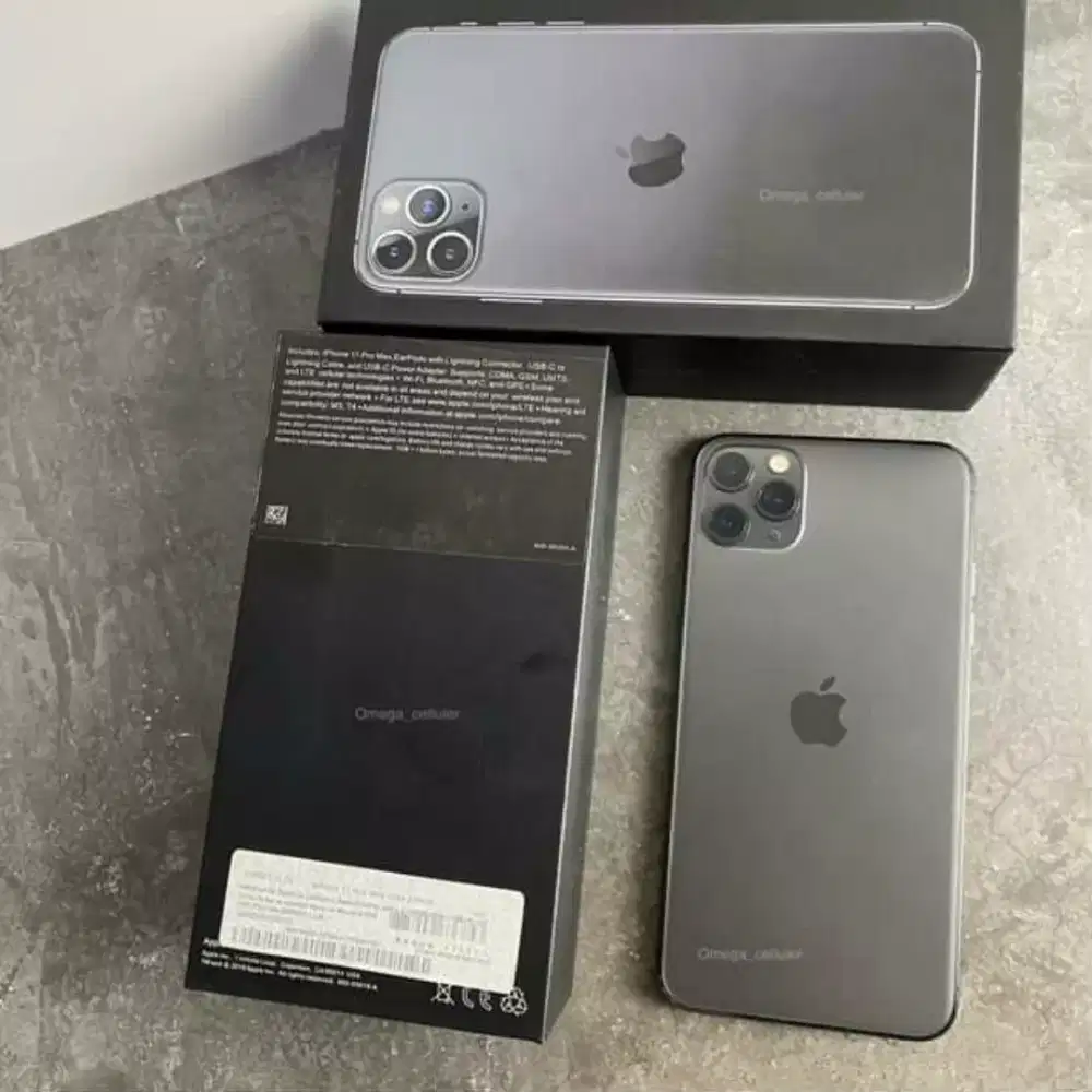 Iphone 11 promax 256gb inter imei permanen