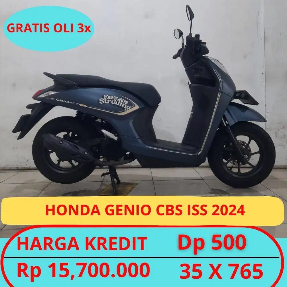 Honda Genio Cbs Iss 2024 Dp Murah Hanya 500 Ribu