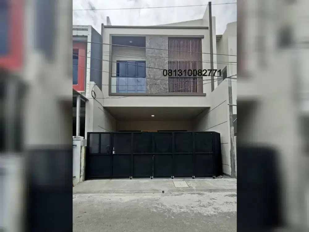 Rumah Baru Design Modern Siap Huni Di Rawamangun Jakarta timur
