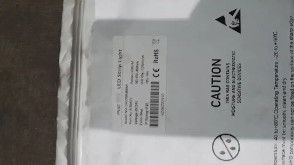 Jual power suplay dan led strip 10 m