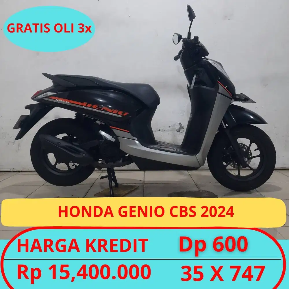 Promo Spesial Honda Genio Cbs 2024