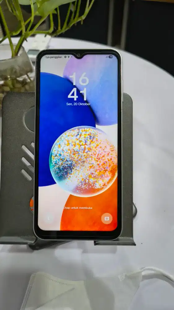 HP Samsung A14 5G 6 / 128 GB, fullset ORI, kondisi Normal dan bagus