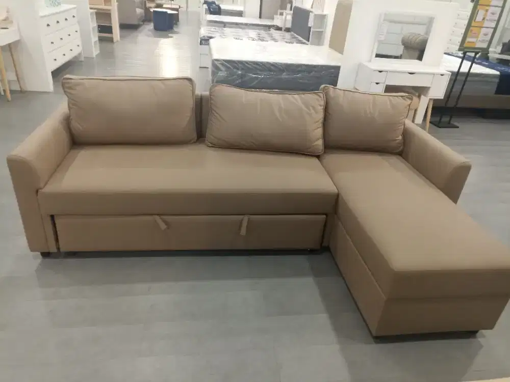 Sofa L Helsinki (Corn stalk Brown)