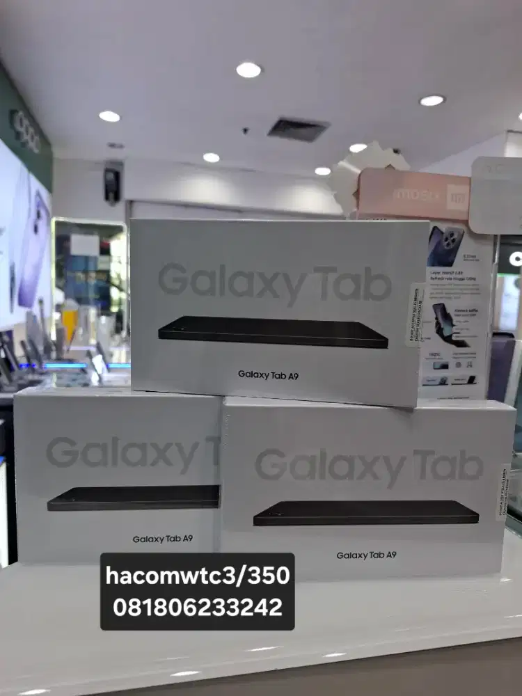 Samsung Tab A9 Lte 4/64 Baru Garansi resmi
