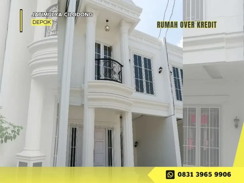 Over Kredit rmh 2lantai 100JT dkt Alun alun GDC di Cluster Barokah Residence