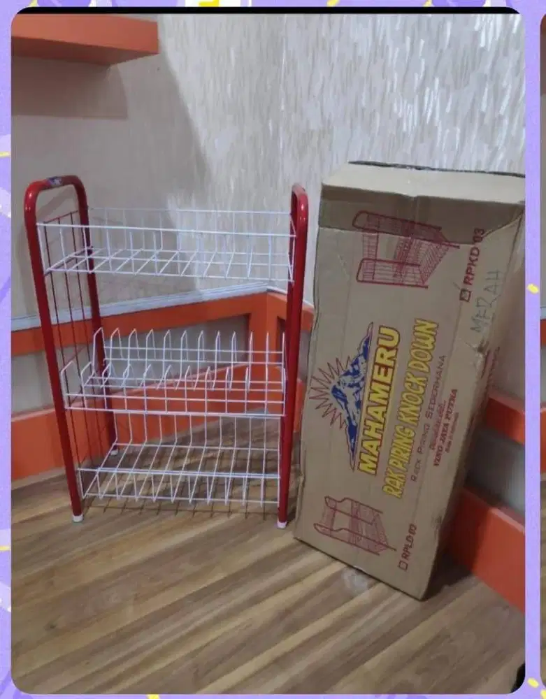 Rak Piring Knock Down ( MAHAMERU )