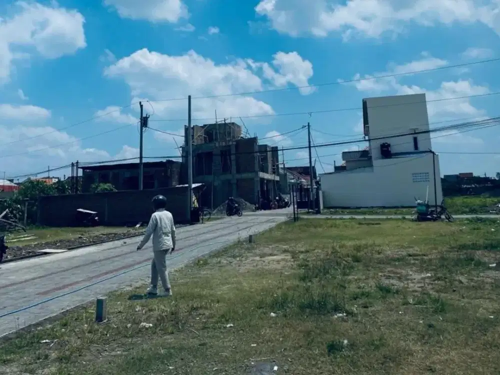 dijual tanah siap bangun di perum gentan regency belakang luwes gentan