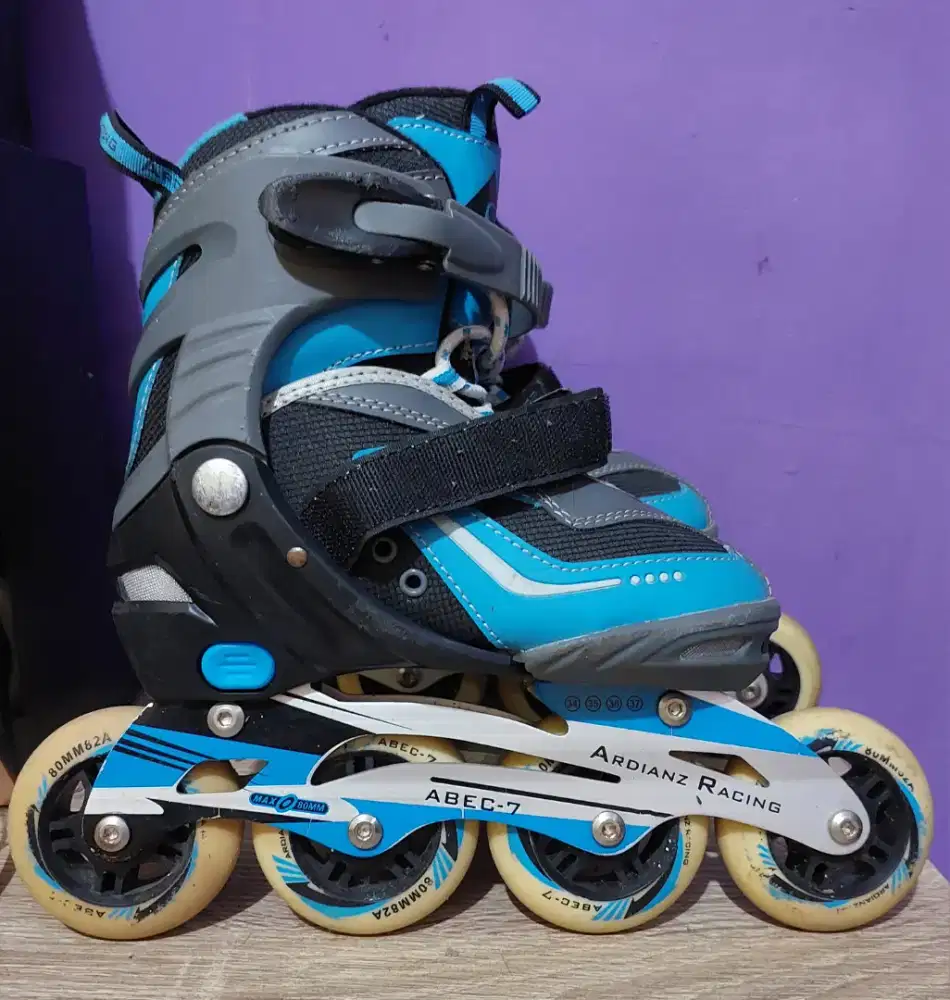 Sepatu roda Ardianz Racing, ABEC-7, size 34, 35, 36, 37.