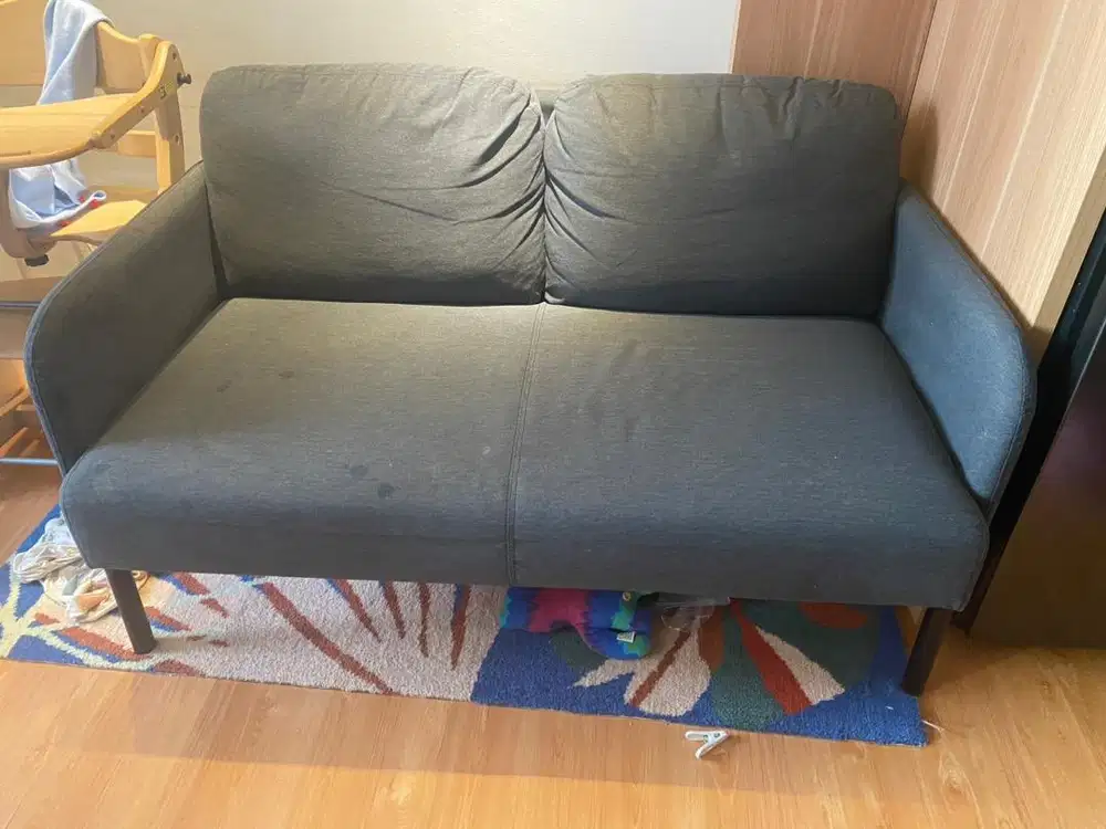 Sofa Minimalis Abu-abu 120x75cm