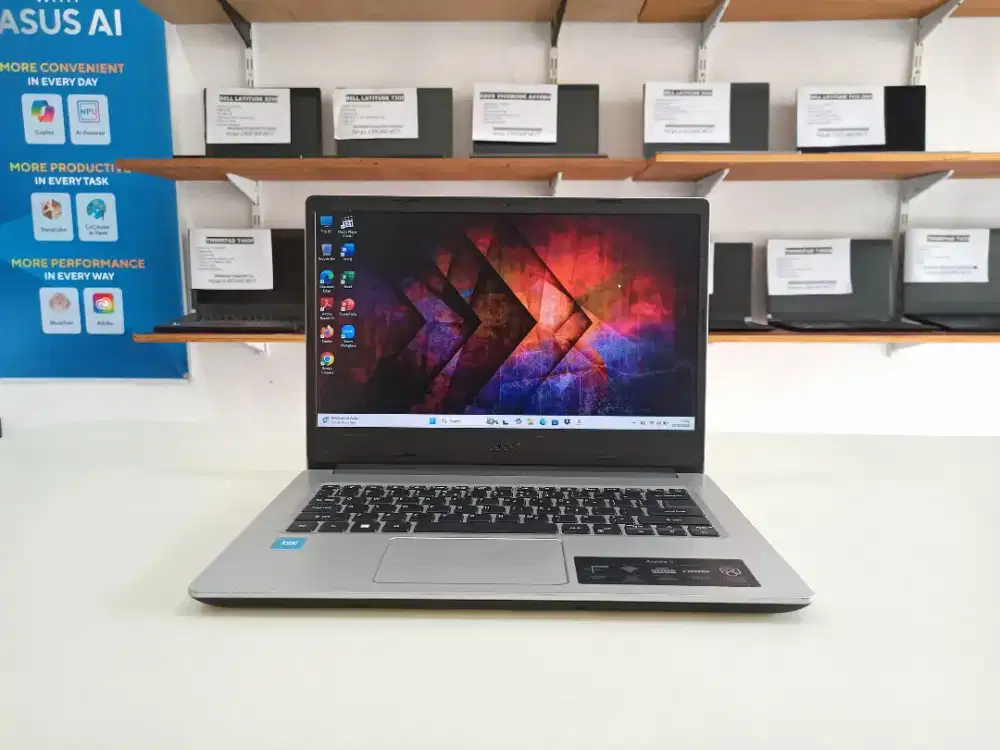 Laptop bekas Acer A314-35 Intel Celeron N5100 Ram 4 GB, SSD 256 GB