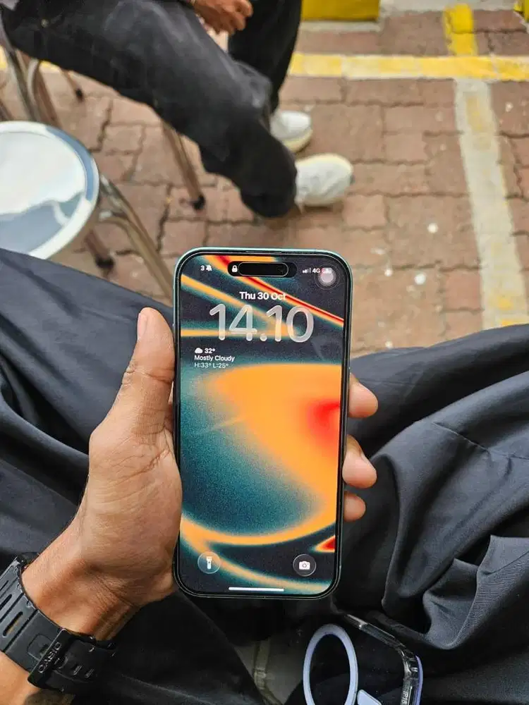 Iphone 16 teal 128gb ibox pemakaian 1bulan