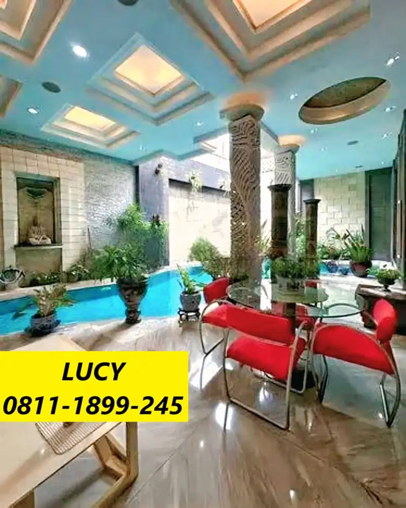 Rumah Mewah Fully Furnished Nuansa Tropis di Pondok Indah 16233-OC
