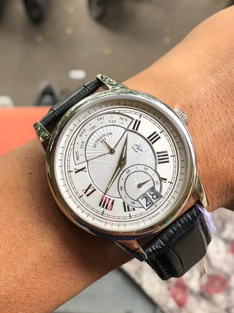 Watch Doris Vinci Retrograde Quartz 43mm