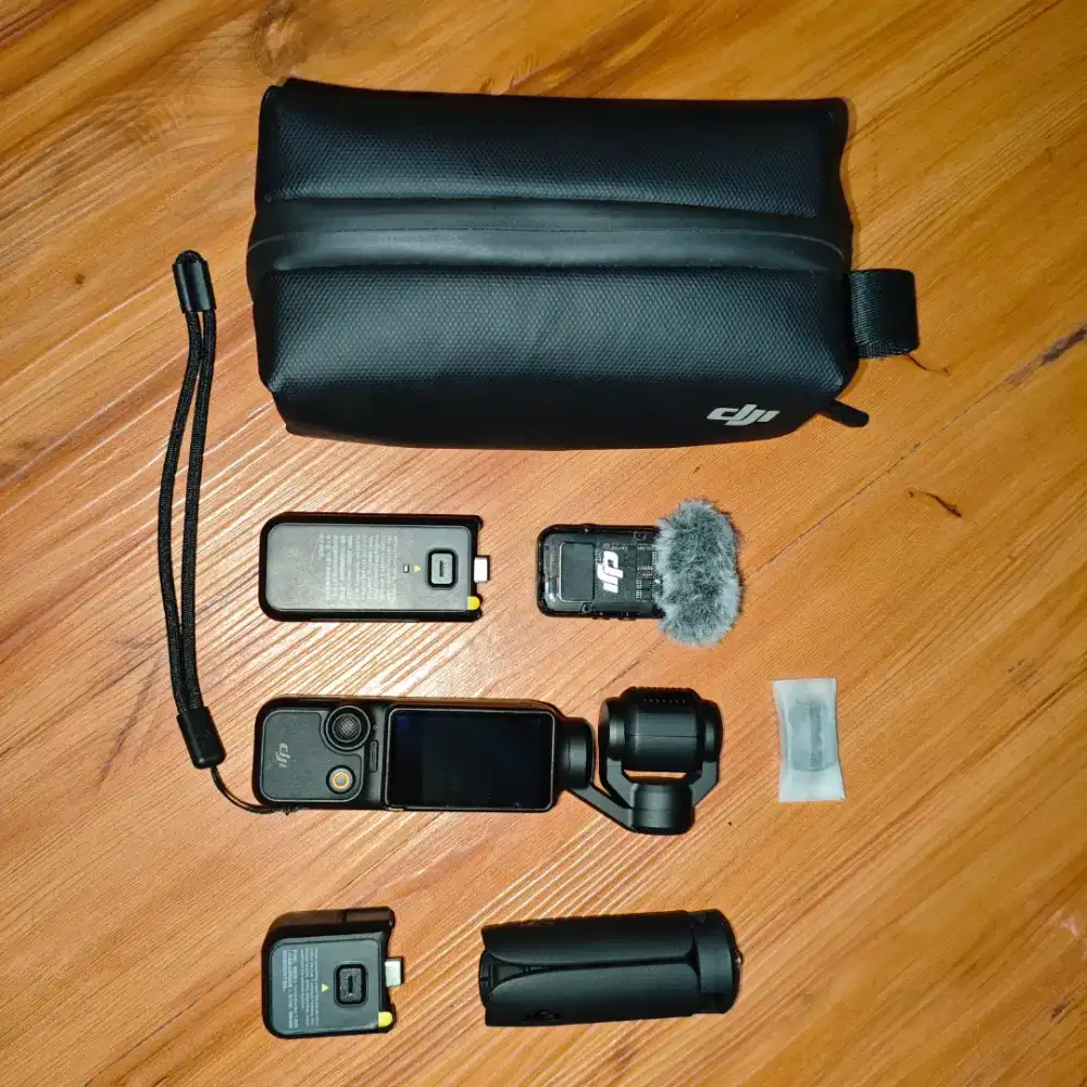 Dji osmo Pocket 3 creator combo kelengkapan kelengkapan difoto murahhh