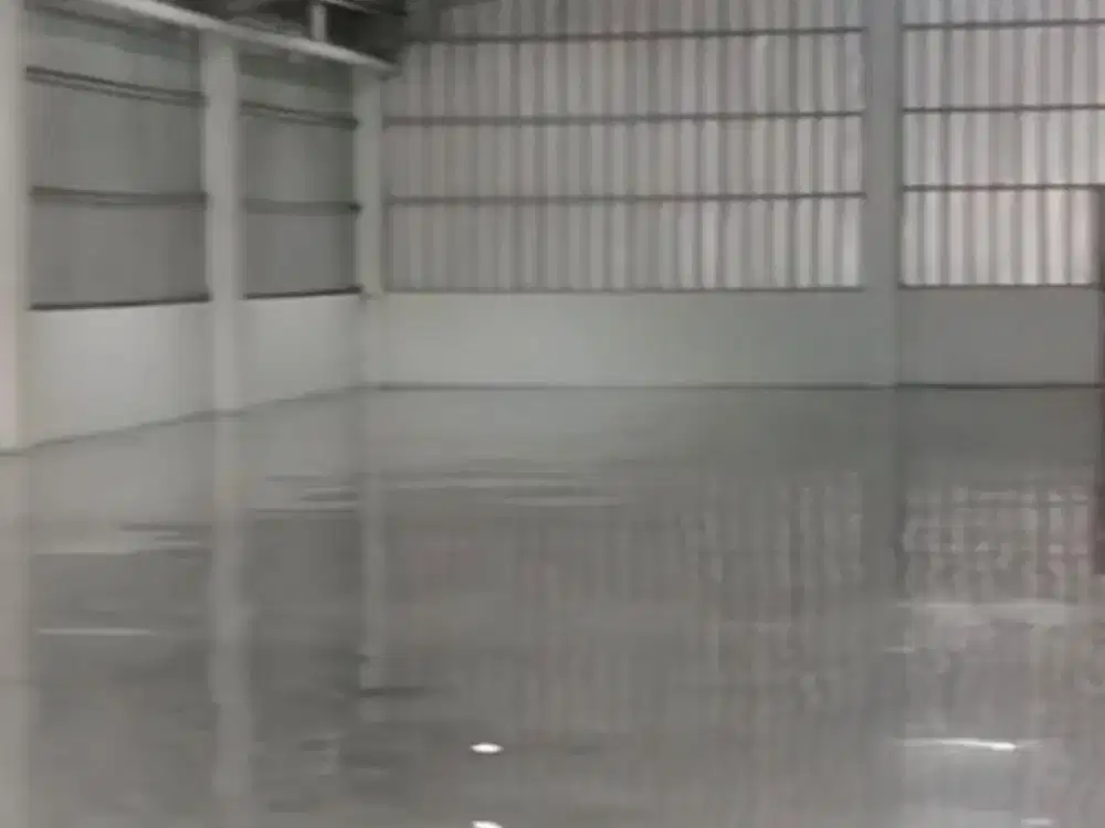 DISEWAKAN GUDANG HEAT INSULATOR, FULL EPOXY, ADA KANTOR DI PAGEDANGAN  SERPONG