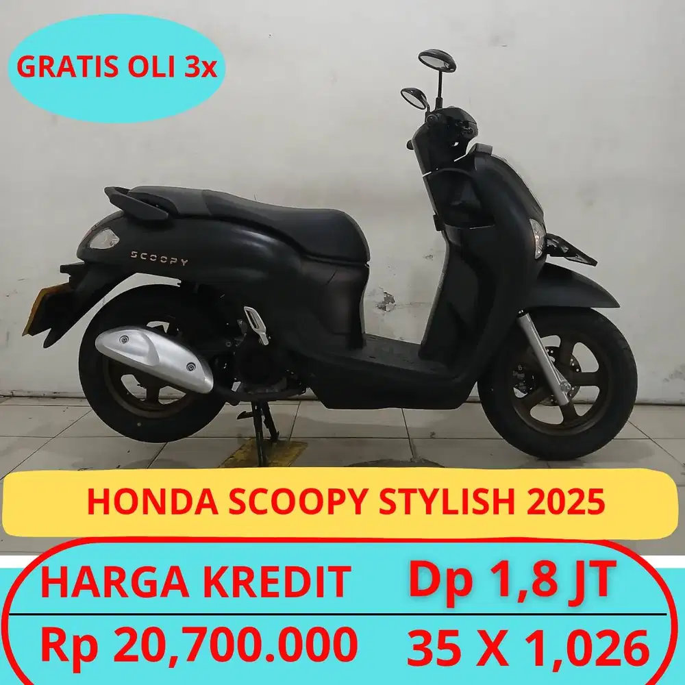 Promo Spesial Honda Scoopy Stylish 2025
