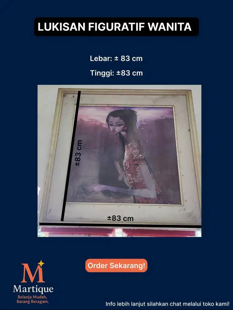 LUKISAN FIGURATIF WANITA