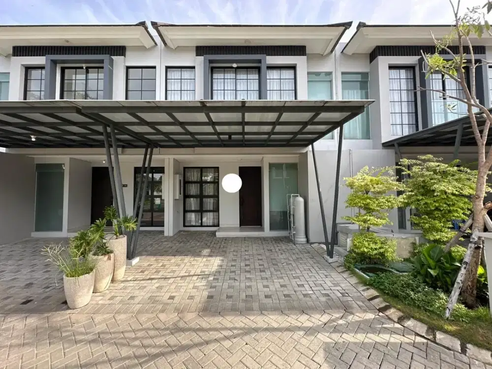 Rumah Grand Pakuwon Cluster Gladstone Surabaya Barat Full Furnish