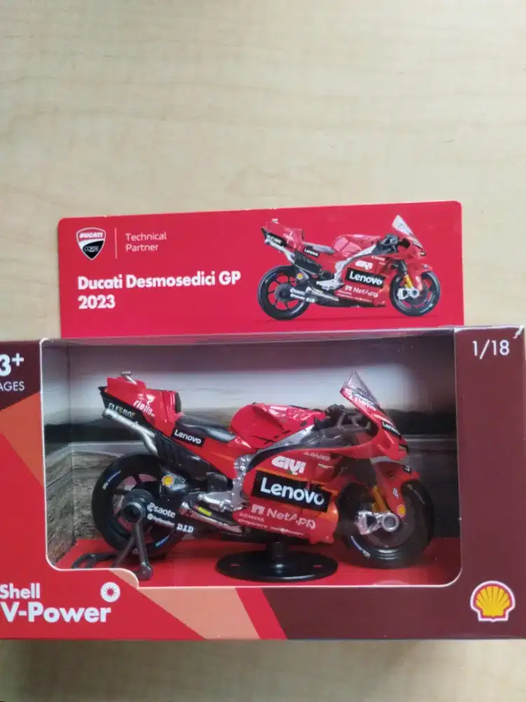 Jual diecast Ducati shell