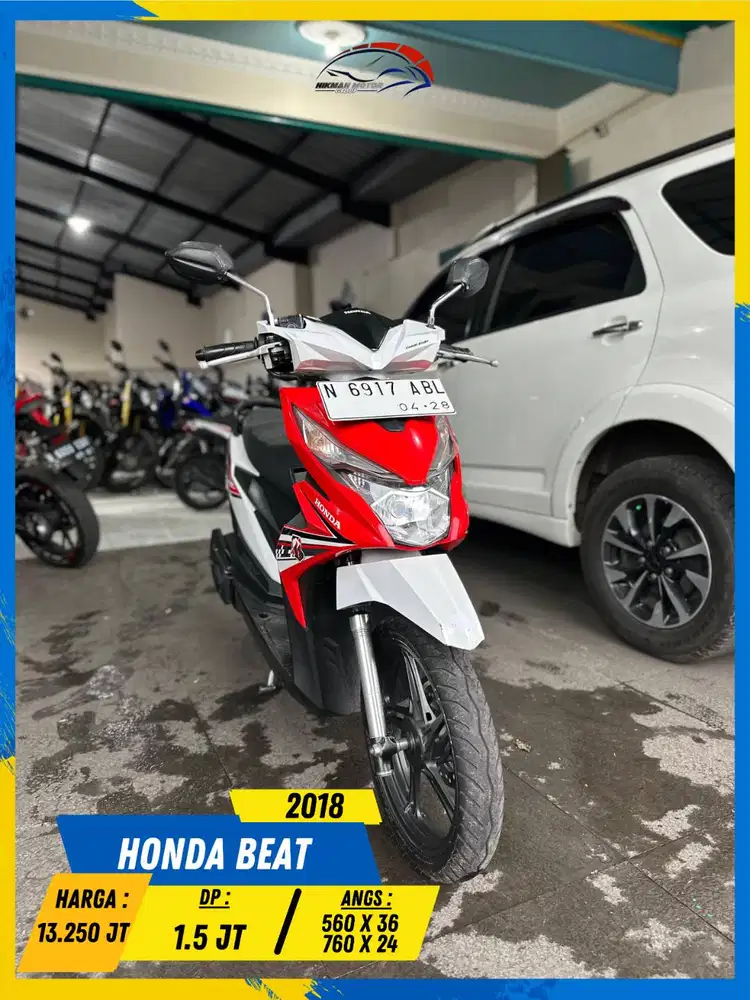 HONDA BEAT 2018 MURAH MERIAH MASZEHH HIKMAH MOTOR KEPUH