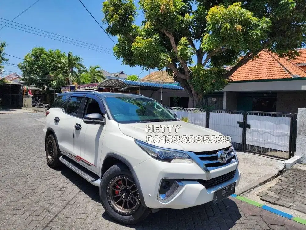 FORTUNER VRZ 2017 PUTIH DIESEL MATIC